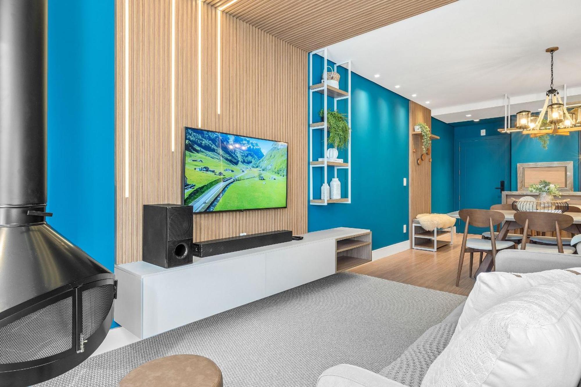 Apartamento Bellagio 2 Suites E Piscina By Achei Канела Екстер'єр фото